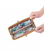 Brown frame wallet