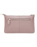 Genuine leather women's wrist bag