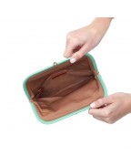 Ladies Turquoise Wristlet