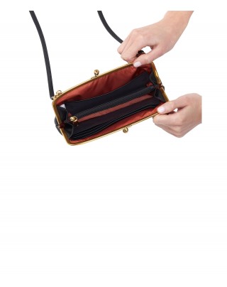 Women's Black Crossbody Bag