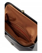 Women's Black Wristlet Bag