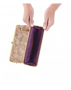 Women's Gilded Petals Handbag