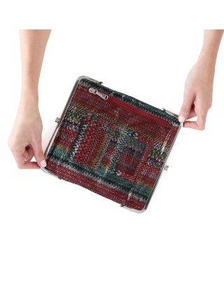 Women's Holiday Stripe Crossbody Bag