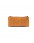 Women's Leather Wristlet Clutch