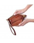 Women's Rust Wristlet