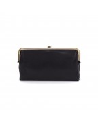 Women's black and gold crossbody bag