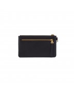 Women's black wrist bag