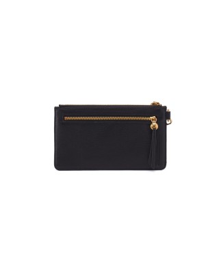 Women's black wrist bag