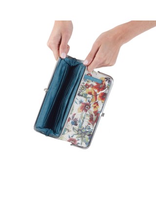 Women's floral handbag